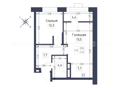 Планировка квартиры