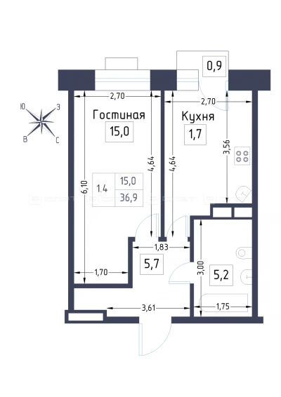 Планировка квартиры