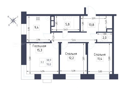 Планировка квартиры