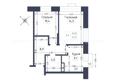 Планировка квартиры