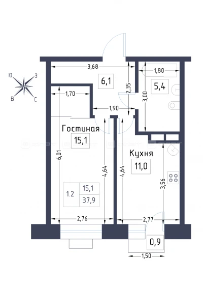 Планировка квартиры