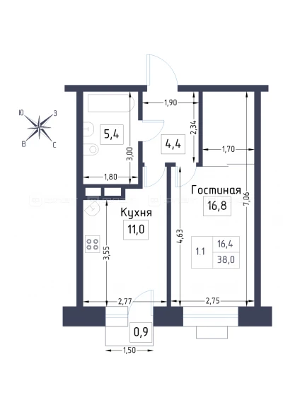 Планировка квартиры