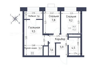 Планировка квартиры