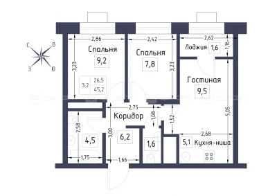 Планировка квартиры