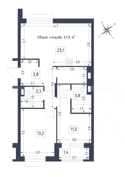 Планировка квартиры