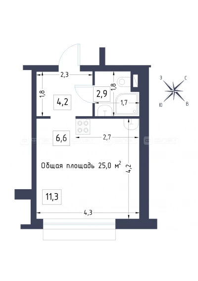 Планировка квартиры