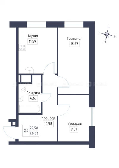 Планировка квартиры