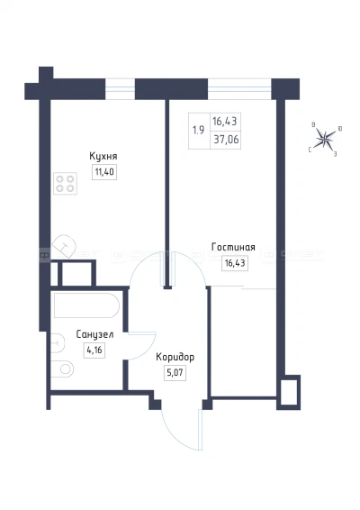 Планировка квартиры