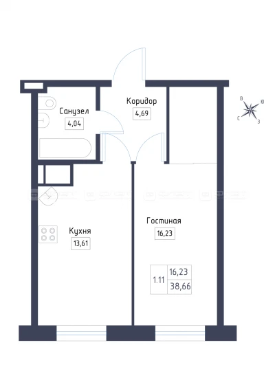 Планировка квартиры