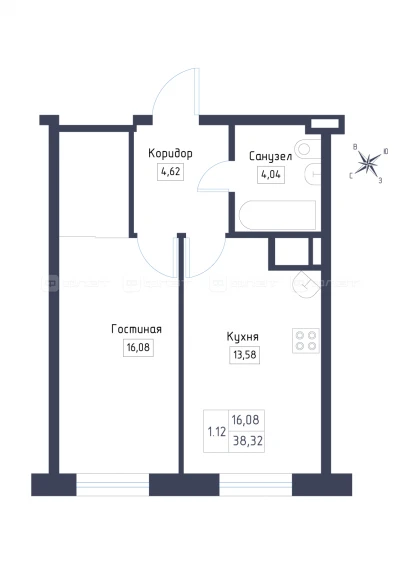 Планировка квартиры