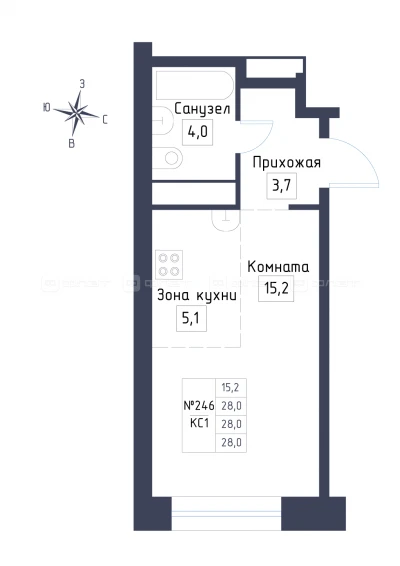 Планировка квартиры