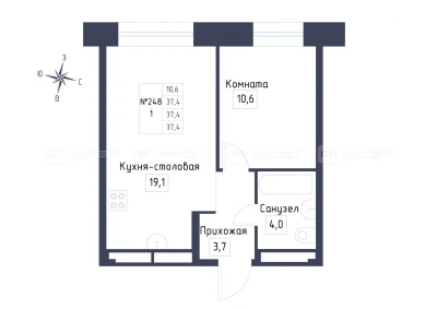 Планировка квартиры