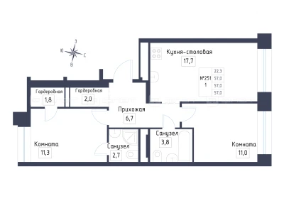 Планировка квартиры