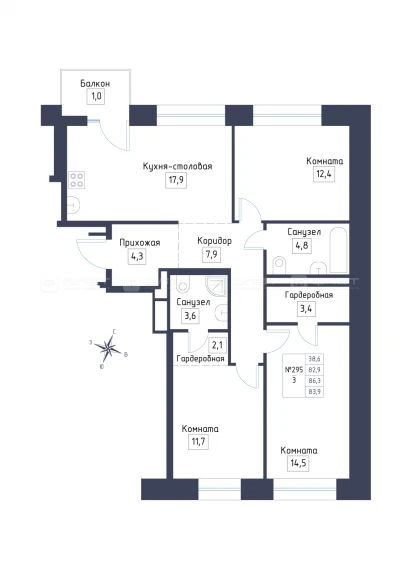Планировка квартиры