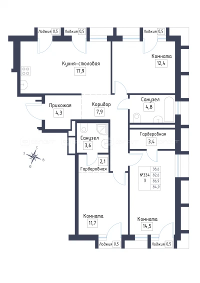 Планировка квартиры