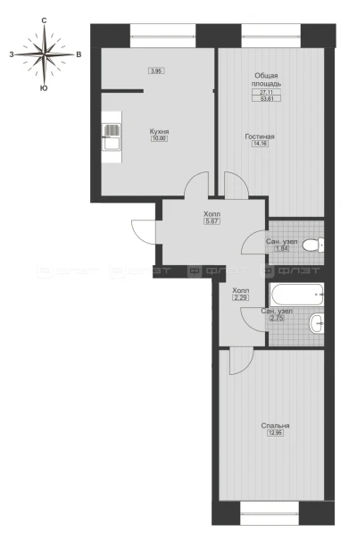 Планировка квартиры