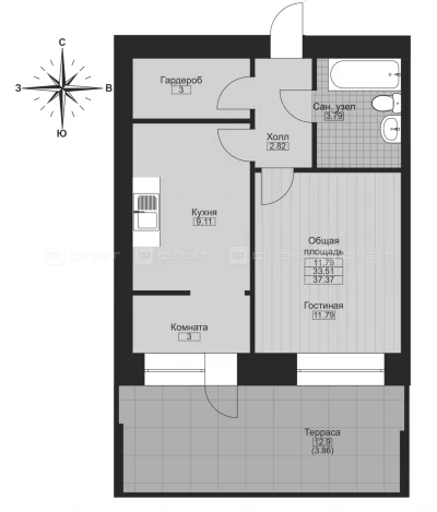 Планировка квартиры