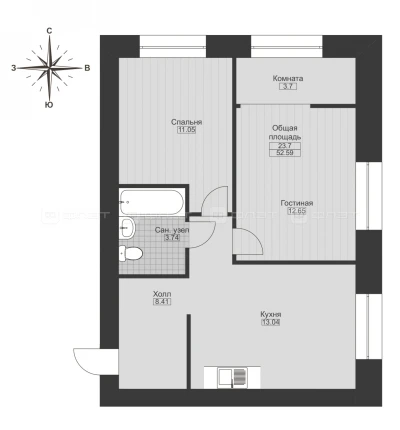 Планировка квартиры