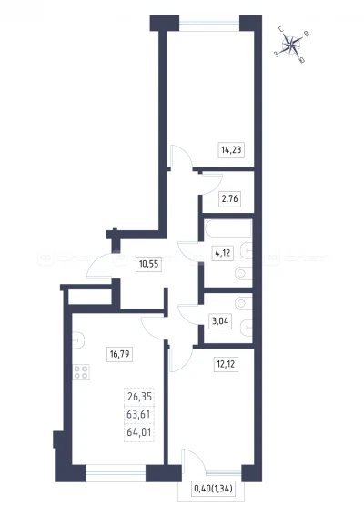 Планировка квартиры