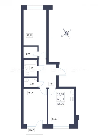 Планировка квартиры