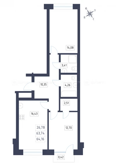 Планировка квартиры
