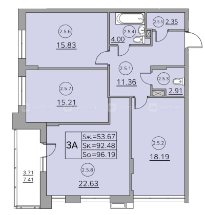 Планировка квартиры