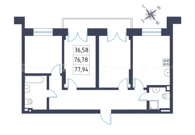 Планировка квартиры