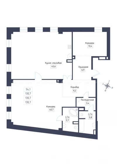 Планировка квартиры