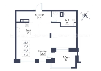 Планировка квартиры