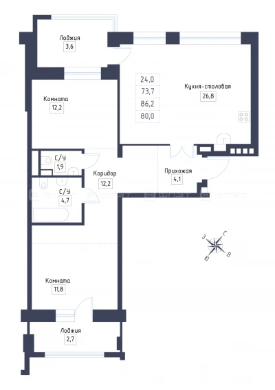 Планировка квартиры