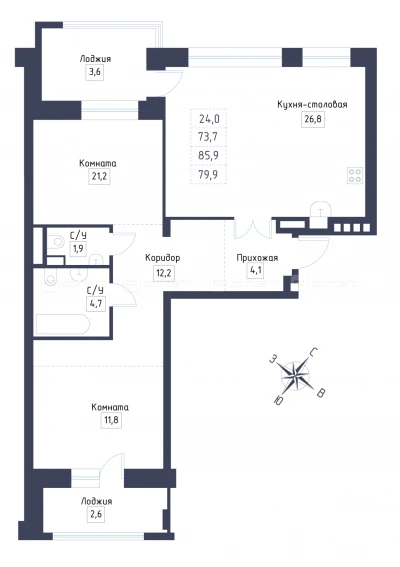 Планировка квартиры