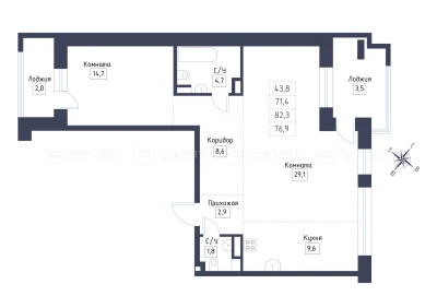 Планировка квартиры