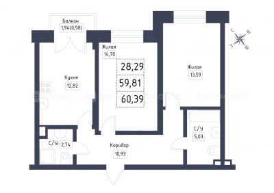 Планировка квартиры