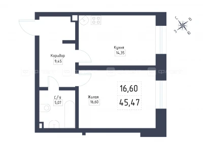 Планировка квартиры