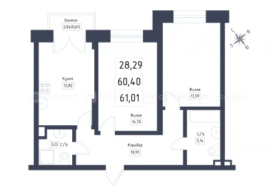 Планировка квартиры