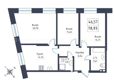 Планировка квартиры