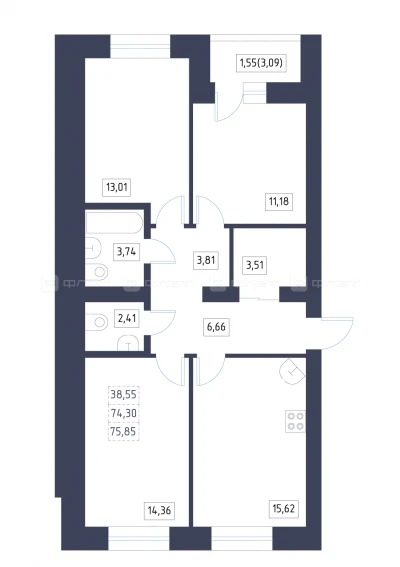 Планировка квартиры