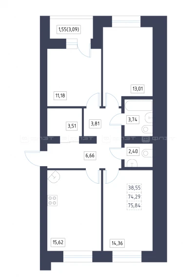 Планировка квартиры