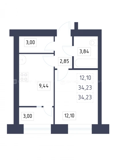Планировка квартиры