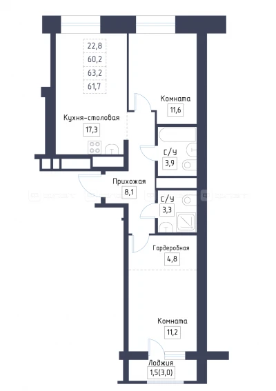 Планировка квартиры