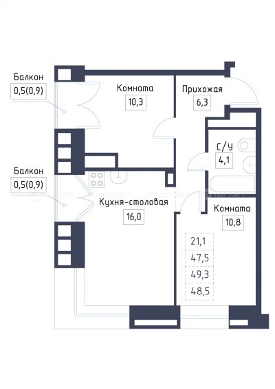 Планировка квартиры