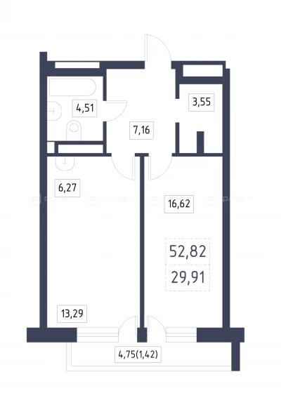 Планировка квартиры