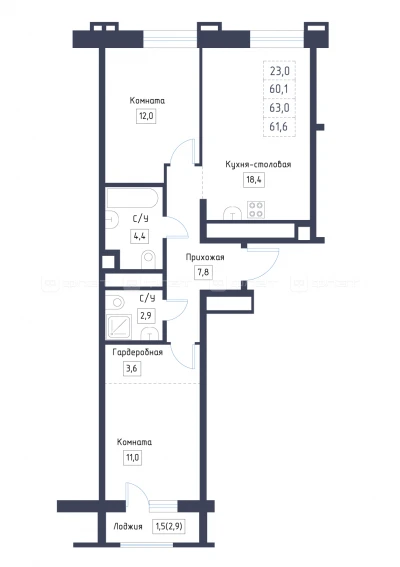 Планировка квартиры