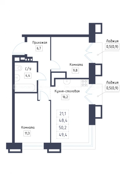 Планировка квартиры