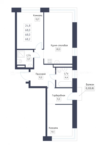 Планировка квартиры