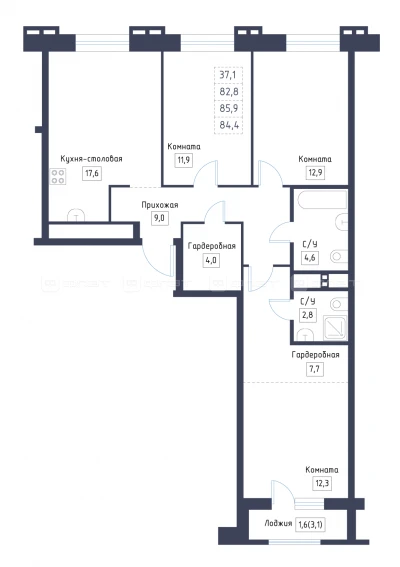 Планировка квартиры