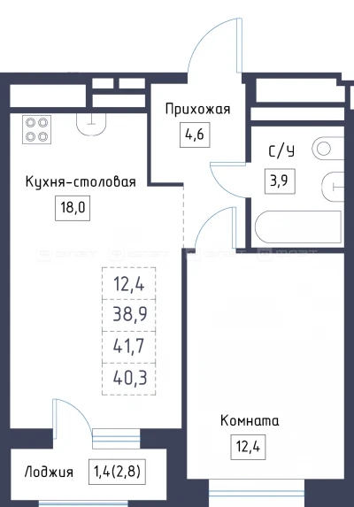 Планировка квартиры