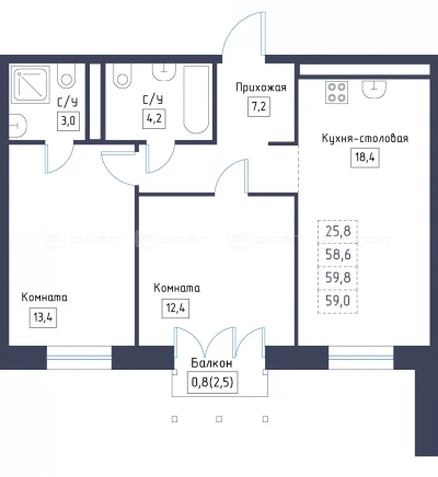 Планировка квартиры