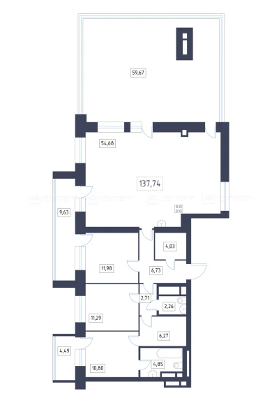 Планировка квартиры