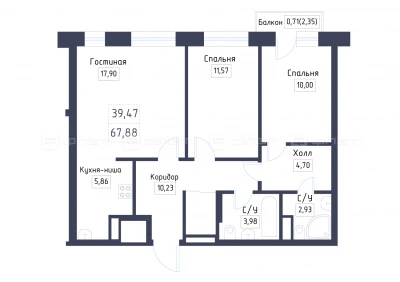 Планировка квартиры